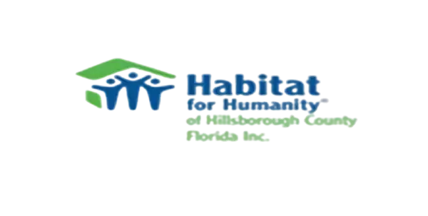 Habitat for Humanity of Hillsborough County Florida logo, partner of Tampa Turf Services